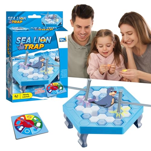 Iouyjiu Break Ice Game, Two Player Tabletop Game, Strategic Board Toy with Interactive and Engaging Design for Friends or Family During Gatherings, 6.03x6.03x1.93 Inches von Iouyjiu