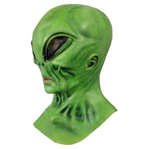 Cosplay Face Cover, Fun Green Character Maske, Big Eyes Masks, Haunted House Props, Horror Character Masks, Adult Face Cover, Stage Performance Kostüm für Stage, Performance, Masquerade, Partys Cosplay Face Cover, Fun Green Character Maske, Big Eyes Masks, Haunted House Props, Horror Character Masks, Adult Face Cover, Stage Performance Kostüm für Stage, Performance, Masquerade, Partys von Iouyjiu
