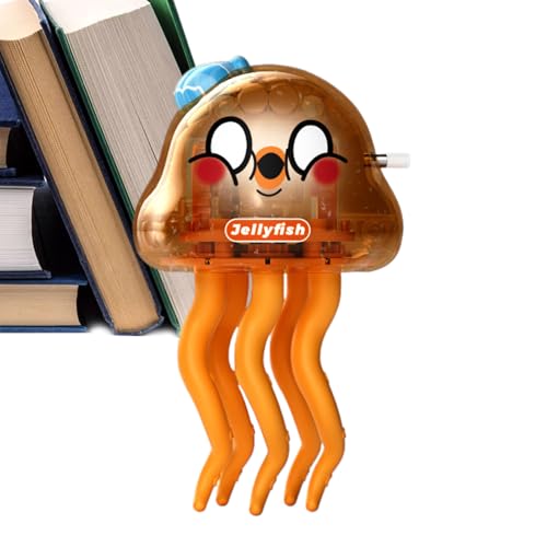 Dancing Jellyfish Toy, Crawling Sensory Animal, Simulated Sea Creature Figur, Interactive Movement Play, Colorful Educational Design, For, Baby Girls, Boys, Children Learning Fun, 5,5 x 5 x 9,5 cm ABS Dancing Jellyfish Toy, Crawling Sensory Animal, Simulated Sea Creature Figur, Interactive Movement Play, Colorful Educational Design, For, Baby Girls, Boys, Children Learning Fun, 5,5 x 5 x 9,5 cm ABS von Iouyjiu