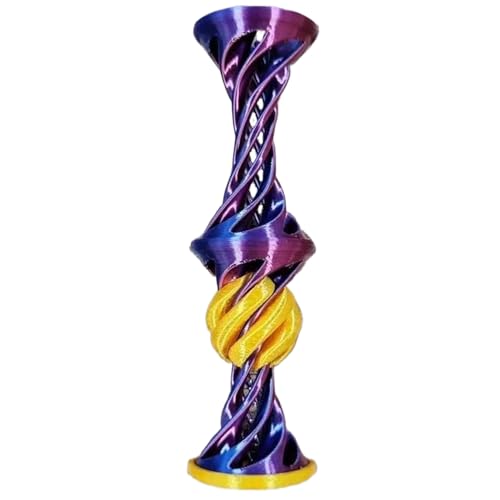 Fidget Cone Toy, Sensory Pyramid Spinner, Handheld Relaxation Aid, Portable Twisty Skulptur Stress Reliefs Design für Erwachsene, Kinder, Jugendliche, Schule Use, 3,5 x 3,5 x 1,42 x 1,92 cm Fidget Cone Toy, Sensory Pyramid Spinner, Handheld Relaxation Aid, Portable Twisty Skulptur Stress Reliefs Design für Erwachsene, Kinder, Jugendliche, Schule Use, 3,5 x 3,5 x 1,42 x 1,92 cm von Iouyjiu
