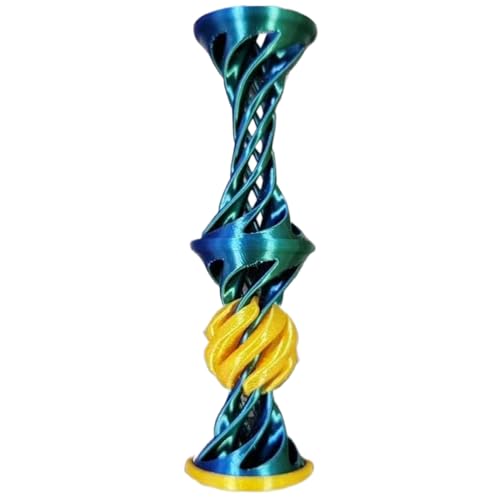 Fidget Cone Toy, Sensory Pyramid Spinner, Handheld Relaxation Aid, Portable Twisty Skulptur Stress Reliefs Design für Erwachsene, Kinder, Jugendliche, Schule Use, 3,5 x 3,5 x 1,42 x 1,92 cm Fidget Cone Toy, Sensory Pyramid Spinner, Handheld Relaxation Aid, Portable Twisty Skulptur Stress Reliefs Design für Erwachsene, Kinder, Jugendliche, Schule Use, 3,5 x 3,5 x 1,42 x 1,92 cm von Iouyjiu