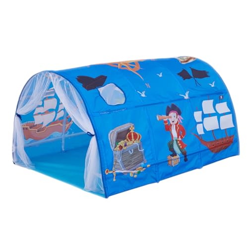 Indoor -Kinder Spielen - Dome Playhouse mit Sea World und Princess Cart Patterns | Fantasievolles Spielzelt für und Mädchen, tragbares Fun Playhouse 55,1 x 39,3 x 31,5 Zoll von Iouyjiu
