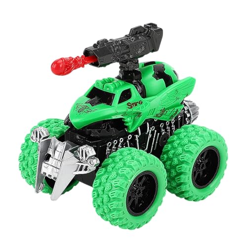 Inertia Toy Car, Racing Pull Back, Sturdy and Portable Design, Trucks Vehicle Toy with with Rounded Edges and Non Toxic Materials for Kids, 4.72x3.54x3.54 Inches von Iouyjiu