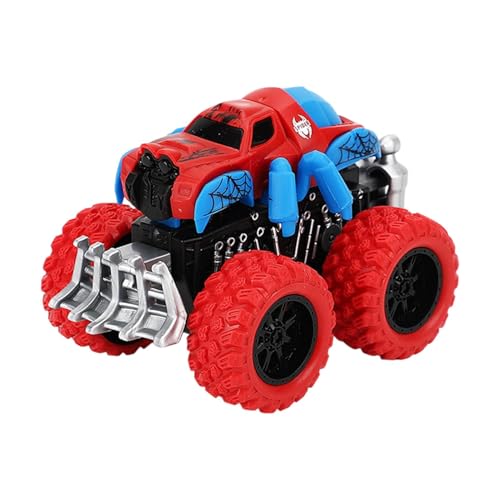 Inertia Toy Car, Racing Pull Back, Sturdy and Portable Design, Trucks Vehicle Toy with with Rounded Edges and Non Toxic Materials for Kids, 4.72x3.54x3.54 Inches von Iouyjiu