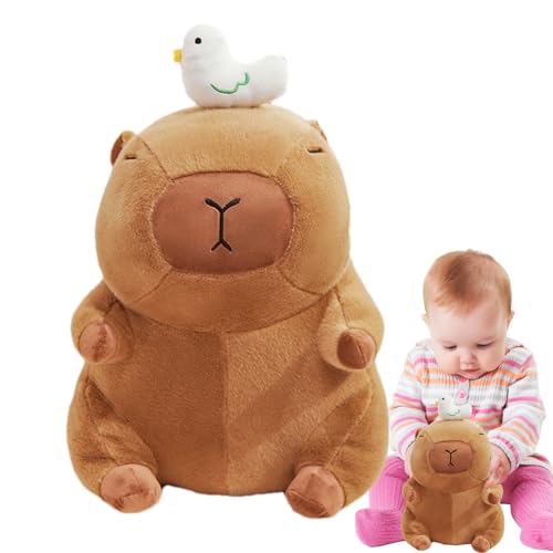 Iouyjiu Capybara Plüschtier, Capybara Plüschtier | Weiche Tierpuppe, niedliche Capybara Plüschtiere, weiche Capybara Plüschpuppe 13,8 Zoll für Mädchen und , von Iouyjiu