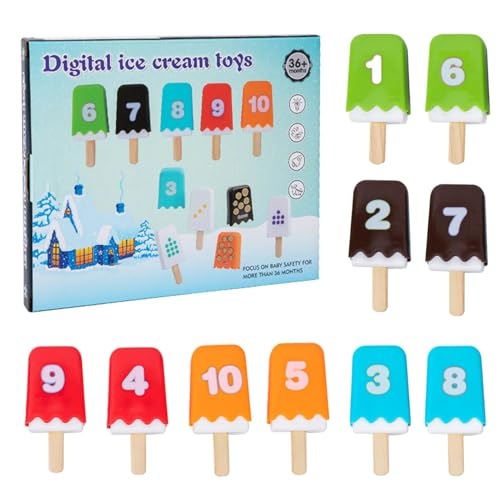 Iouyjiu Color Sorting Toy, Preschool Learning Toy, Ice Cream Stacking Toy, Color Sorting Stacking, Ice Cream Learning Toy, Ice Cream Stacking Toy for Kids Boys and Girls Iouyjiu Color Sorting Toy, Preschool Learning Toy, Ice Cream Stacking Toy, Color Sorting Stacking, Ice Cream Learning Toy, Ice Cream Stacking Toy for Kids Boys and Girls von Iouyjiu