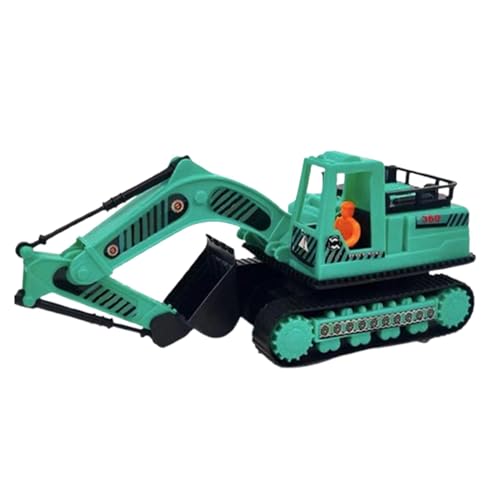 Iouyjiu Excavator Push Car, Kids Toy Excavator Vehicle, Push and Go Construction Toys, with Moveable Joints, Realistic Simulation Excavators for Backyard, Garden, 20.5cm von Iouyjiu