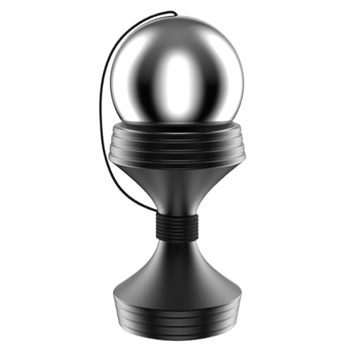 Iouyjiu Fidget Ball Toy, Stress Reliefs Gadget, Sensory Ball, Aluminum Design Hand Eye Coordination Trainer Small Size Ideal for Classroom and Offices Use, 0.98x1.45 Inches Iouyjiu Fidget Ball Toy, Stress Reliefs Gadget, Sensory Ball, Aluminum Design Hand Eye Coordination Trainer Small Size Ideal for Classroom and Offices Use, 0.98x1.45 Inches von Iouyjiu