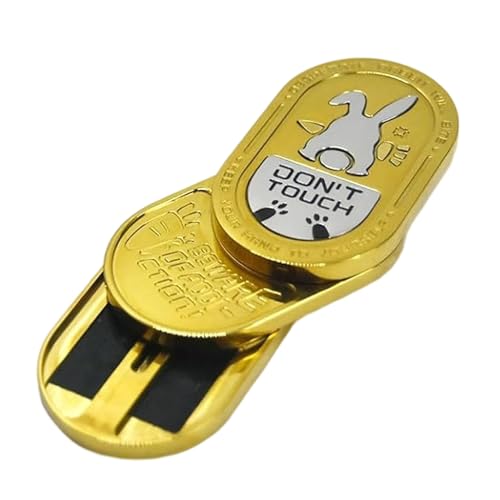 Iouyjiu Fidget Slider Toy, Bunny Metal Clicker, Handheld Anti Stress Gadget, beruhigende Sound Pocket Size Durable Zink Legierung Ideal für Männer Teenager Offices Reisen 1 Stück Iouyjiu Fidget Slider Toy, Bunny Metal Clicker, Handheld Anti Stress Gadget, beruhigende Sound Pocket Size Durable Zink Legierung Ideal für Männer Teenager Offices Reisen 1 Stück von Iouyjiu