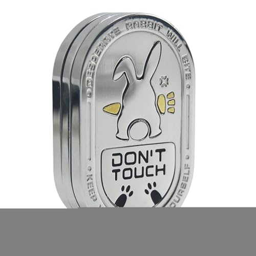 Iouyjiu Fidget Slider Toy, Bunny Metal Clicker, Handheld Anti Stress Gadget, beruhigende Sound Pocket Size Durable Zink Legierung Ideal für Männer Teenager Offices Reisen 1 Stück Iouyjiu Fidget Slider Toy, Bunny Metal Clicker, Handheld Anti Stress Gadget, beruhigende Sound Pocket Size Durable Zink Legierung Ideal für Männer Teenager Offices Reisen 1 Stück von Iouyjiu