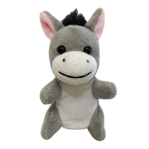Iouyjiu Fingerpuppen für Kinder, Plüschpuppen, Lernpuppen, interaktive Theaterpuppen, perfekt für Rollenspiele und Storytelling, kreatives Design, 3,54 x 1,57 x 1,18 Zoll von Iouyjiu