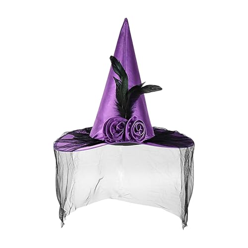 Iouyjiu Halloween Witch Hat | Stylish Witch Hat | Halloween Kostüm Accessoires | Dekoratives Witch Hat | Classic Witch Kostüm | Festliche Witch Attraction | Spooky Kostüm Accessoires Iouyjiu Halloween Witch Hat | Stylish Witch Hat | Halloween Kostüm Accessoires | Dekoratives Witch Hat | Classic Witch Kostüm | Festliche Witch Attraction | Spooky Kostüm Accessoires von Iouyjiu