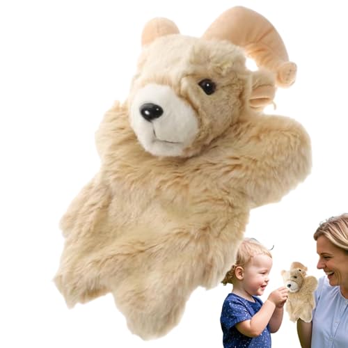 Iouyjiu Handpuppe | Interaktive pädagogische Tier-Plüschtiere – niedliche Ziegenform – kreative Aktivitäten für Kindergarten und Schulbedarf Iouyjiu Handpuppe | Interaktive pädagogische Tier-Plüschtiere – niedliche Ziegenform – kreative Aktivitäten für Kindergarten und Schulbedarf von Iouyjiu