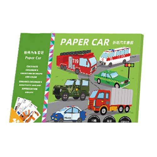 Iouyjiu Kids Airplane Toy, Papierplane, Kinder, Airplane Craft, buntes Papierplane, Kinder Airplane Toy, buntes Papier Airplane Craft Kit für Kinder und Mädchen von Iouyjiu