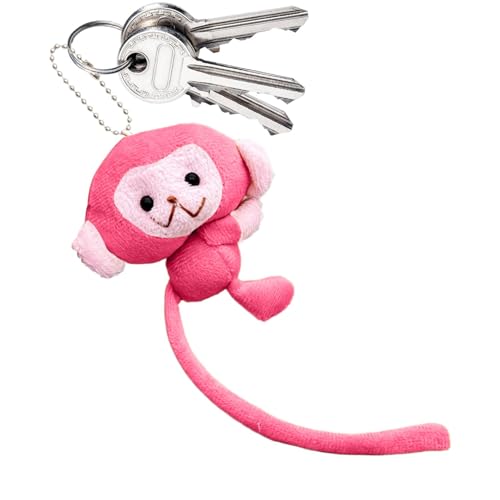 Iouyjiu Monkey Plüschtier, Cartoon, gefüllt, Monkey Doll, weiches Tier, niedlich, dekorativ, tragbar, für Autoschlüssel, für , Mädchen, Kinder, 1 Stück Iouyjiu Monkey Plüschtier, Cartoon, gefüllt, Monkey Doll, weiches Tier, niedlich, dekorativ, tragbar, für Autoschlüssel, für , Mädchen, Kinder, 1 Stück von Iouyjiu