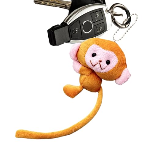 Iouyjiu Monkey Plüschtier, Cartoon, gefüllt, Monkey Doll, weiches Tier, niedlich, dekorativ, tragbar, für Autoschlüssel, für , Mädchen, Kinder, 1 Stück Iouyjiu Monkey Plüschtier, Cartoon, gefüllt, Monkey Doll, weiches Tier, niedlich, dekorativ, tragbar, für Autoschlüssel, für , Mädchen, Kinder, 1 Stück von Iouyjiu