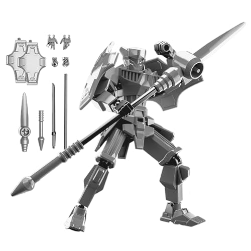 Iouyjiu Multi Jointed Robot, Movable Action Figure, Desk Robot Decoration, Movable Robot Figure, Multi-Jointed Printed Robot Action Figure with Movable Limbs for Desk Decoration Iouyjiu Multi Jointed Robot, Movable Action Figure, Desk Robot Decoration, Movable Robot Figure, Multi-Jointed Printed Robot Action Figure with Movable Limbs for Desk Decoration von Iouyjiu