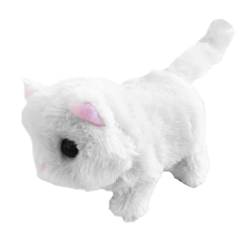 Iouyjiu Roboterkatze | Realistisches Katzen-Plüschtier mit weichem Fell | niedliches interaktives Plüschspielzeug für Haus und Büro – Geschenk für Mädchen Freunde zu Weihnachten und Iouyjiu Roboterkatze | Realistisches Katzen-Plüschtier mit weichem Fell | niedliches interaktives Plüschspielzeug für Haus und Büro – Geschenk für Mädchen Freunde zu Weihnachten und von Iouyjiu