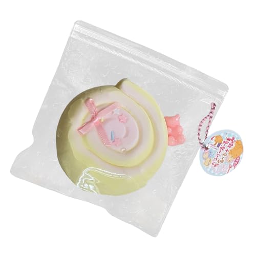 Iouyjiu Silikon Fidget Toy, Stress Reliefs Zubehör, Bread Roll Dekompress, Soft Pinching Sensory Durabled Design Ideal for Home, Kids Play, Offices Use, 6,8 x 2,56 x 1,18 Zoll von Iouyjiu