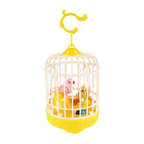 Iouyjiu Singing Bird Toy, Sound Activated Parakeet, Chirpy battery-Operated Toy, Realistic Movements, Interactive Pet Decor, Ideal for Office & Living Room Use Iouyjiu Singing Bird Toy, Sound Activated Parakeet, Chirpy battery-Operated Toy, Realistic Movements, Interactive Pet Decor, Ideal for Office & Living Room Use von Iouyjiu