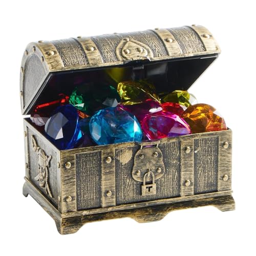 Iouyjiu Swim Dive Toys, Underwater Treasure Box Set, Colorful Water Game Pieces Beginner-Friendly Diving Fun, Pool Toy for Girls Boys Vacation Beach Lake Use 5,51 x 3,82 x 3,74 Zoll von Iouyjiu