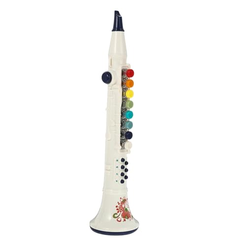 Iouyjiu Trumpet Toy, Educational Clarinet, Musical Instrument for Kids, Volume Adjustable Design, Lightweight Acrylic Build, Silver Small Size, ABS Material, 300 g Iouyjiu Trumpet Toy, Educational Clarinet, Musical Instrument for Kids, Volume Adjustable Design, Lightweight Acrylic Build, Silver Small Size, ABS Material, 300 g von Iouyjiu