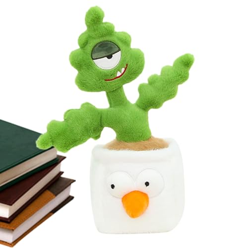 Iouyjiu Zimmerpflanze, einzigartige Topfpflanze, Plüsch, kleine Topfpflanze, künstliche Pflanze, Topfpflanze für Kinder, Pflanze, Potted Plush Pflanzen von Iouyjiu