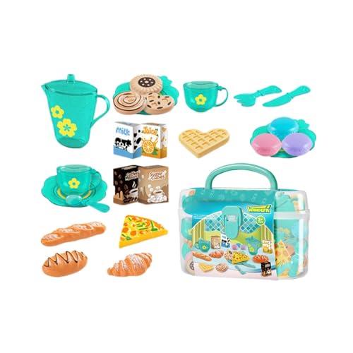 Kids Kitchen Playset, Toddler Cooking Plays with Toy Food, Portable Kitchen with Storage Case, Interactive Pretend Playset for Home, Daycare and Early Learning Fun 1 Set Kids Kitchen Playset, Toddler Cooking Plays with Toy Food, Portable Kitchen with Storage Case, Interactive Pretend Playset for Home, Daycare and Early Learning Fun 1 Set von Iouyjiu