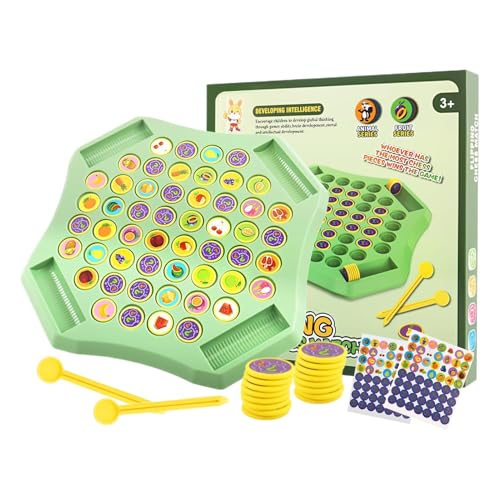 Memory Chess Game - hölzerne Obst -Matching -Brettspiel für Kinder und Erwachsene | Farberkennung, Konzentrationserbauer, lustiges interaktives Spielzeug für Familie, Klassenzimmer, Party Memory Chess Game - hölzerne Obst -Matching -Brettspiel für Kinder und Erwachsene | Farberkennung, Konzentrationserbauer, lustiges interaktives Spielzeug für Familie, Klassenzimmer, Party von Iouyjiu
