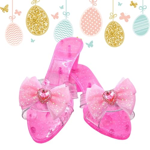 Princess Shoes, Crystal High Heels, Cosplay Dress-Up Footwear, Pretend Play Kostüm Accessory, Sparkly Fairy Tale Design, For, Masquerade Partys, Karneval, School Character Day Events, 80 g Pink Blue Princess Shoes, Crystal High Heels, Cosplay Dress-Up Footwear, Pretend Play Kostüm Accessory, Sparkly Fairy Tale Design, For, Masquerade Partys, Karneval, School Character Day Events, 80 g Pink Blue von Iouyjiu