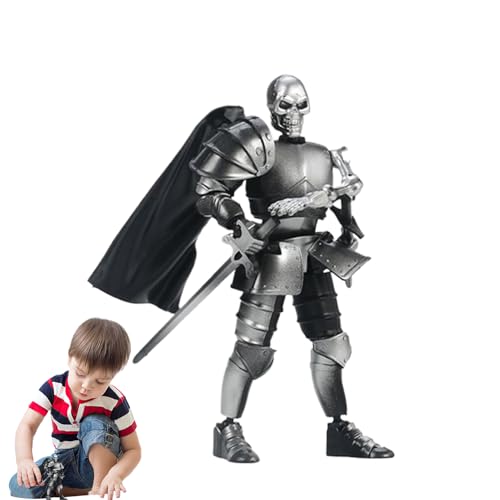 Skull Action Figure, Cool Design Movable Articulated Toys, Figurine Model, Desktop Decoration for Bedroom, Living Room, and Study, 5.51 Inches, 1 Piece Skull Action Figure, Cool Design Movable Articulated Toys, Figurine Model, Desktop Decoration for Bedroom, Living Room, and Study, 5.51 Inches, 1 Piece von Iouyjiu