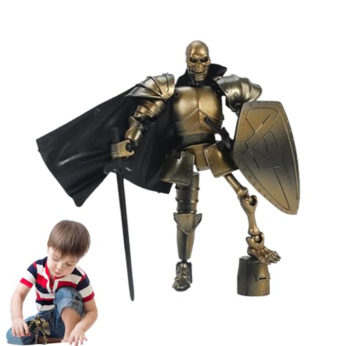 Skull Action Figure, Cool Design Movable Articulated Toys, Figurine Model, Desktop Decoration for Bedroom, Living Room, and Study, 5.51 Inches, 1 Piece Skull Action Figure, Cool Design Movable Articulated Toys, Figurine Model, Desktop Decoration for Bedroom, Living Room, and Study, 5.51 Inches, 1 Piece von Iouyjiu