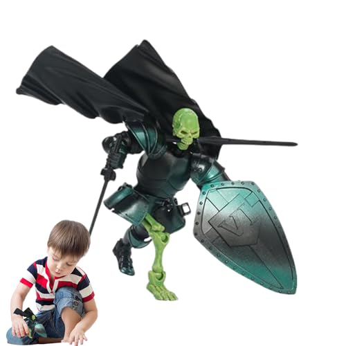 Skull Action Figure, Cool Design Movable Articulated Toys, Figurine Model, Desktop Decoration for Bedroom, Living Room, and Study, 5.51 Inches, 1 Piece Skull Action Figure, Cool Design Movable Articulated Toys, Figurine Model, Desktop Decoration for Bedroom, Living Room, and Study, 5.51 Inches, 1 Piece von Iouyjiu