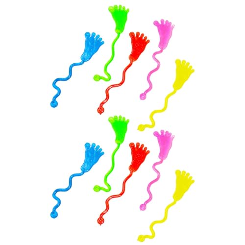 Iouyjiu Sticky Foot Toys, Stretchy Slap Fidget Toy, Elastic Sensory Game, Fun Party Favor 10 Pack, Classroom Prizes, for Birthdays, School Activities, 14.5x3.5cm Multicolor Iouyjiu Sticky Foot Toys, Stretchy Slap Fidget Toy, Elastic Sensory Game, Fun Party Favor 10 Pack, Classroom Prizes, for Birthdays, School Activities, 14.5x3.5cm Multicolor von Iouyjiu