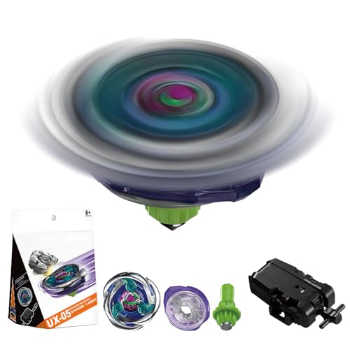 Top Battle, Gyro Combat Battling Game, Gyro Toy with Launch Device, High-Speed Spinnings Entertainment for Kids Outdoor Stadium, Party, Birthday Play Fun, 1.89x1.89 Inches von Iouyjiu