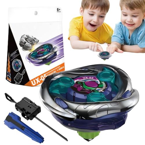 Top Battle, Gyro Combat Battling Game, Gyro Toy with Launch Device, High-Speed Spinnings Entertainment for Kids Outdoor Stadium, Party, Birthday Play Fun, 1.89x1.89 Inches von Iouyjiu