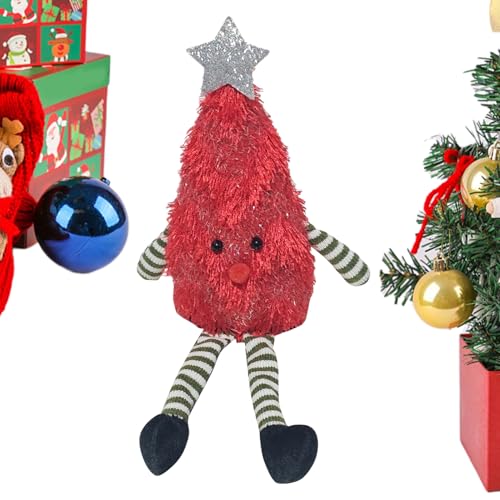 Weihnachts-Plüschspielzeug, Karikatur aus Plüsch, weiche festliche Figur, bequeme Stoffkonstruktion, leichtes dekoratives Design, perfekt für Büro, Reise, Zuhause, 3 Weihnachts-Plüschspielzeug, Karikatur aus Plüsch, weiche festliche Figur, bequeme Stoffkonstruktion, leichtes dekoratives Design, perfekt für Büro, Reise, Zuhause, 3 von Iouyjiu