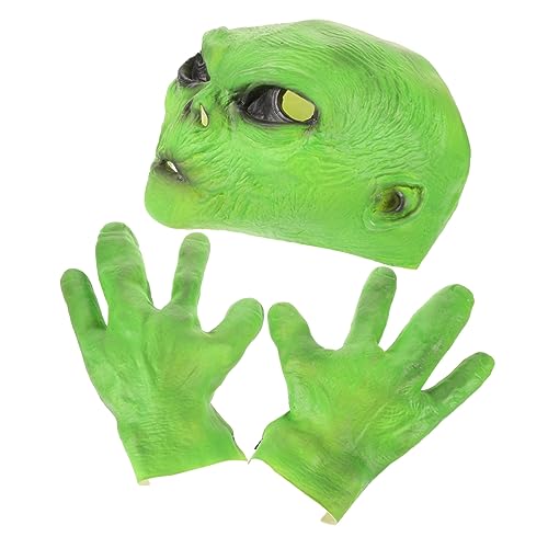 Ipetboom 1 Satz Alien-horror-geister- -kapuze Alien-kostüm Alien-maske Für Erwachsene Gruselig Kostüme Außerirdische Maske Geführtes Halloween Alien Für Halloween Emulsion Ipetboom 1 Satz Alien-horror-geister- -kapuze Alien-kostüm Alien-maske Für Erwachsene Gruselig Kostüme Außerirdische Maske Geführtes Halloween Alien Für Halloween Emulsion von Ipetboom