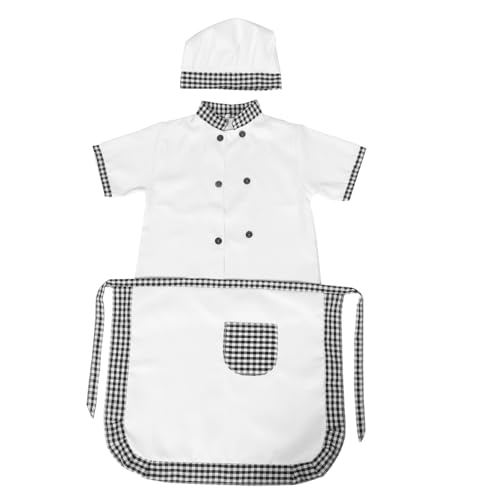 Ipetboom 1 Satz Chef -outfit Für Kochmantel Für Kochschürze Für Kochkostüm Kochen Schürzen Kinderkoch -outfit Junge Schürze Weiß Baumwolle Babykostüm Polyester Ipetboom 1 Satz Chef -outfit Für Kochmantel Für Kochschürze Für Kochkostüm Kochen Schürzen Kinderkoch -outfit Junge Schürze Weiß Baumwolle Babykostüm Polyester von Ipetboom