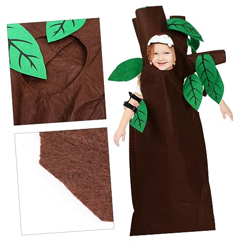 Ipetboom 1 Satz Halloween Kostüm Baum Rollenspiel Outfit für Halloween Hut Umweltfreundliches Diy Kostüm für Maskerade und Partys Ipetboom 1 Satz Halloween Kostüm Baum Rollenspiel Outfit für Halloween Hut Umweltfreundliches Diy Kostüm für Maskerade und Partys von Ipetboom