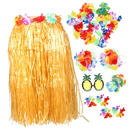 Ipetboom 1 Satz Hawaii-Themenstütze Strand Outfits Luau-Partygirlande Luau-Partyzubehör Hawaii-Kostüme Hawaii-Partydekorationen Kostüme für die Party Grasröcke Stoff Ipetboom 1 Satz Hawaii-Themenstütze Strand Outfits Luau-Partygirlande Luau-Partyzubehör Hawaii-Kostüme Hawaii-Partydekorationen Kostüme für die Party Grasröcke Stoff von Ipetboom