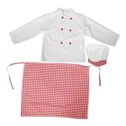 Ipetboom 1 Satz Kleiner Koch spielt einen Anzug Kind Schürze für Kostüm Kleidung Chef -Outfit Rollenspielkleidung Spielkleidung vorgeben Trachtenkleidung Polyester Ipetboom 1 Satz Kleiner Koch spielt einen Anzug Kind Schürze für Kostüm Kleidung Chef -Outfit Rollenspielkleidung Spielkleidung vorgeben Trachtenkleidung Polyester von Ipetboom