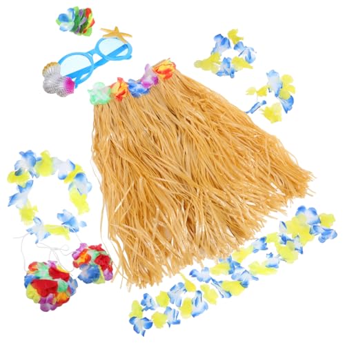 Ipetboom 1 Satz Partygirlande Luau-Cosplay-Versorgung Hula -Rock Luau-Anziehzubehör Luau-Party- hawaiianische Luau-Partydekorationen hawaiianische Partyverzierung Stoff Ipetboom 1 Satz Partygirlande Luau-Cosplay-Versorgung Hula -Rock Luau-Anziehzubehör Luau-Party- hawaiianische Luau-Partydekorationen hawaiianische Partyverzierung Stoff von Ipetboom