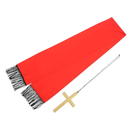 Ipetboom 1 Satz Priester Kostüm halloween fotohintergrund halloween dekoration halloween-dekoration Halloween-Kostümset halloween decor Dame Die Cosplay-Priesterkleidung Priesterschal Stoff von Ipetboom
