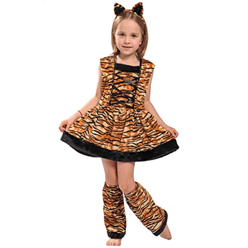 Ipetboom 1 Satz Tiger Girl Kostüm Teenager Kostüme Tigerkostüm Cosplay-zubehör Performance-kleidung Mädchenkostüm Tiger-cosplay-kostüm Kostüm Für Rollenspiele Brown Ipetboom 1 Satz Tiger Girl Kostüm Teenager Kostüme Tigerkostüm Cosplay-zubehör Performance-kleidung Mädchenkostüm Tiger-cosplay-kostüm Kostüm Für Rollenspiele Brown von Ipetboom