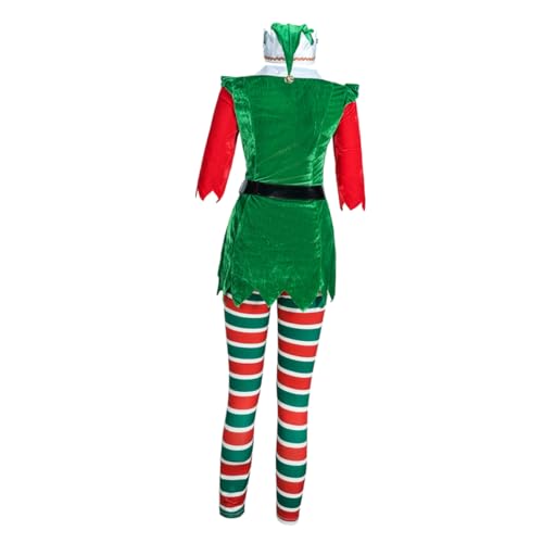 Ipetboom 1 Satz Weihnachtliches Kostümset für Damen Performance Outfit für Partys Weihnachtskleid für Frauen für Festliche Anlässe und Fotoshootings Ipetboom 1 Satz Weihnachtliches Kostümset für Damen Performance Outfit für Partys Weihnachtskleid für Frauen für Festliche Anlässe und Fotoshootings von Ipetboom