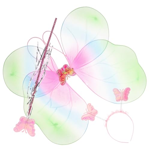 Ipetboom 1 Set Bunte Schmetterlingsflügel Kopfreifen Kostüm Schmetterlinge Stirnband Mädchen Outfits Schmetterlingsdekoration Cosplay Flügel Schmetterlingsflügel Für Cosplay Ipetboom 1 Set Bunte Schmetterlingsflügel Kopfreifen Kostüm Schmetterlinge Stirnband Mädchen Outfits Schmetterlingsdekoration Cosplay Flügel Schmetterlingsflügel Für Cosplay von Ipetboom