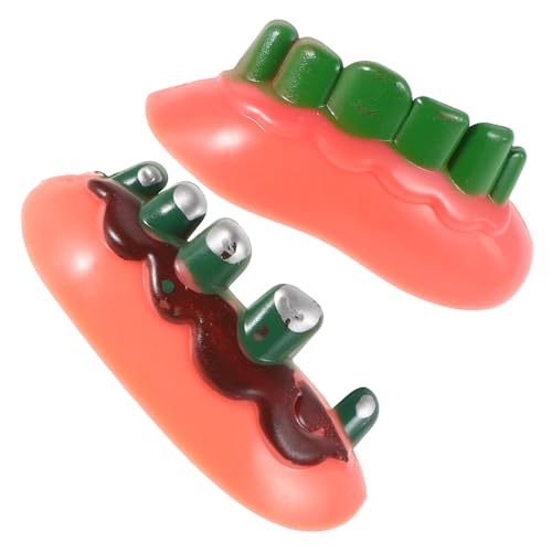 Ipetboom 1 Set Festliche Verkleidungs Fälschungen Halloween Gefälschte Zähne Kostüm Party Requisiten Halloween Zubehör Cosplay Zahn Halloween Zahn Dekoration Party von Ipetboom