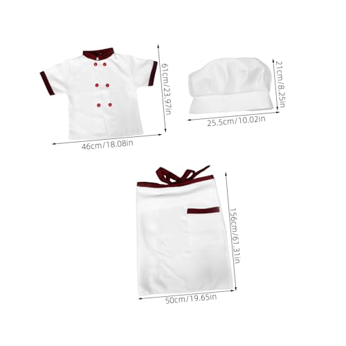 Ipetboom 1 Set Kinderschürze Koch Kochmantel Kostüm Kleidung Kochkleidung Kostüm Bekleidung Kochkostüm Kinderkoch Rollenspielkostüm Kochoutfit Baumwolle Ipetboom 1 Set Kinderschürze Koch Kochmantel Kostüm Kleidung Kochkleidung Kostüm Bekleidung Kochkostüm Kinderkoch Rollenspielkostüm Kochoutfit Baumwolle von Ipetboom