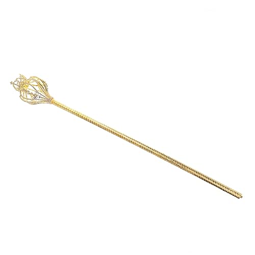 Ipetboom 1 Stück Crown Fairy Stick Tu So, Als Würdest Du Prinzessin Königliches Aus Strass Schaum Granger Königin Stab Zauberstab Kupfer Golden Ipetboom 1 Stück Crown Fairy Stick Tu So, Als Würdest Du Prinzessin Königliches Aus Strass Schaum Granger Königin Stab Zauberstab Kupfer Golden von Ipetboom